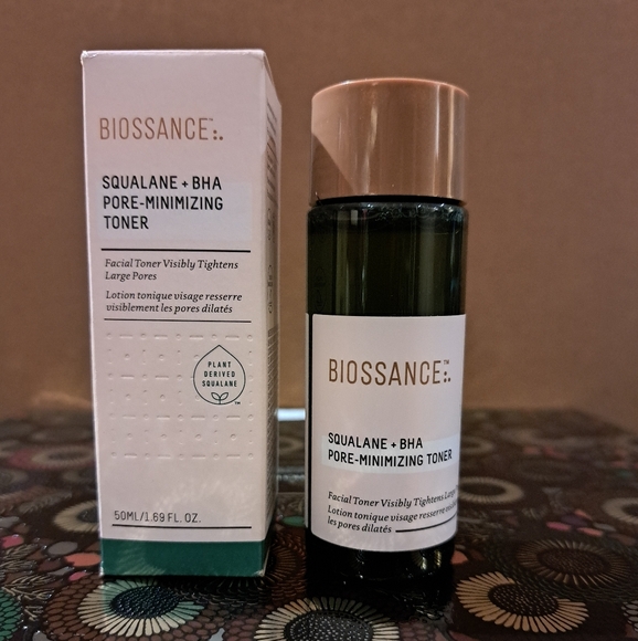 NIB Biossance  Squalane + BHA pore-minimizing toner - Picture 2 of 2